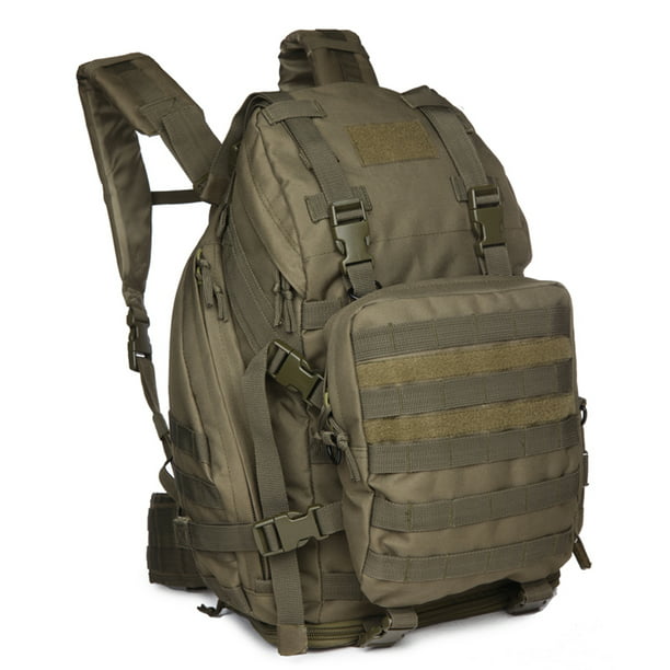 Outdoor Shoulder Military Backpack Camping Hiking Trekking Bag+Drag Handle